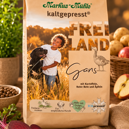 Markus Mühle Freiland Gans kaltgepresst 12kg