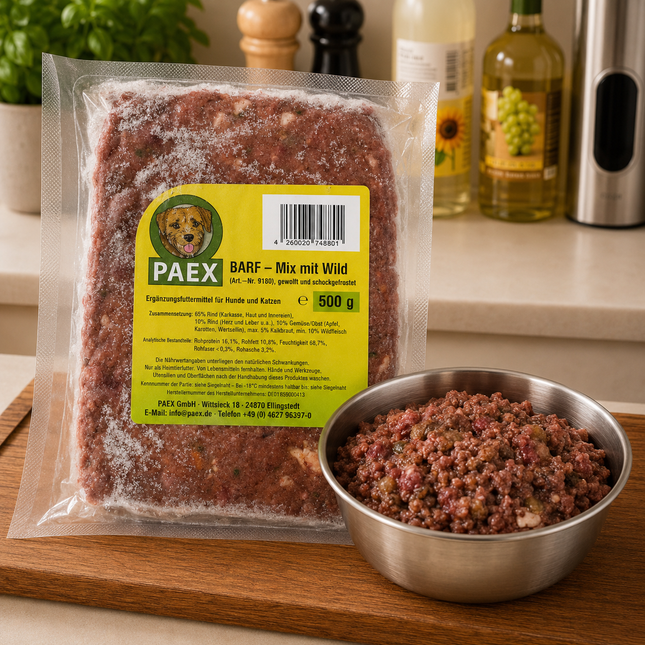 BARF Mix mit Wild 500g