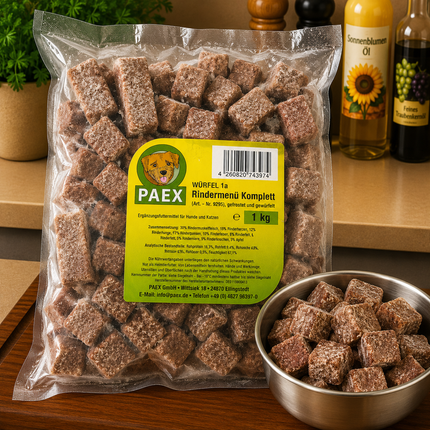Rindermenü Komplett Würfel 1000g