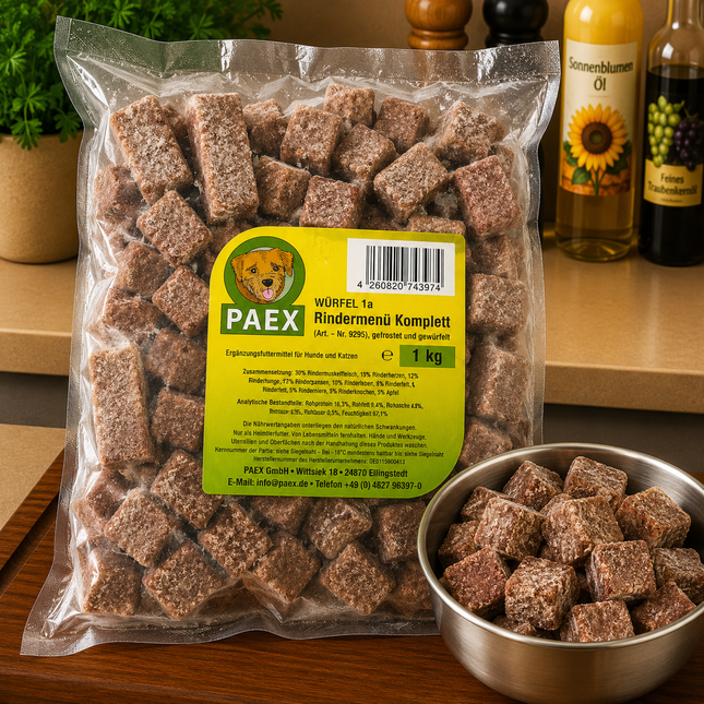 Rindermenü Komplett Würfel 1000g
