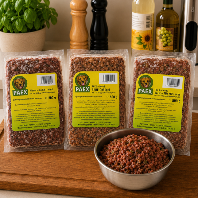 BARF Mix Menü 24kg - Vorteilspaket für Hunde